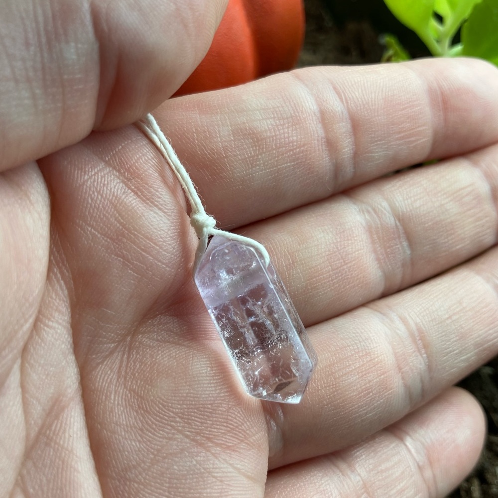 Raw Natural Amethyst Crystal Real Genuine Necklace